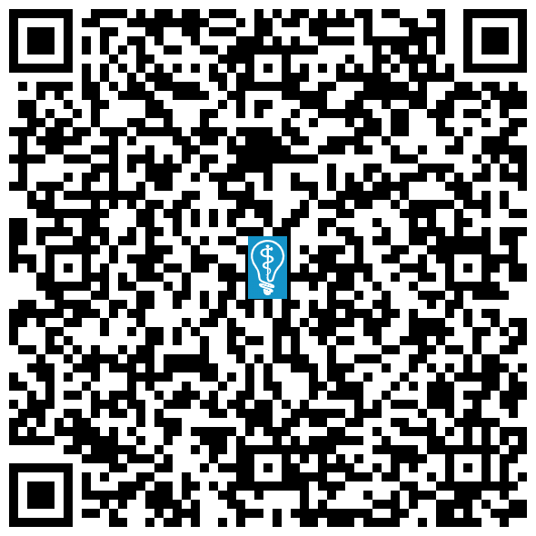 QR code image to open directions to DM Dentistry in San Ramon, CA on mobile